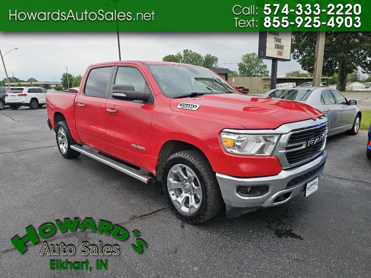 2020 RAM 1500 Big Horn Crew Cab SWB 4WD