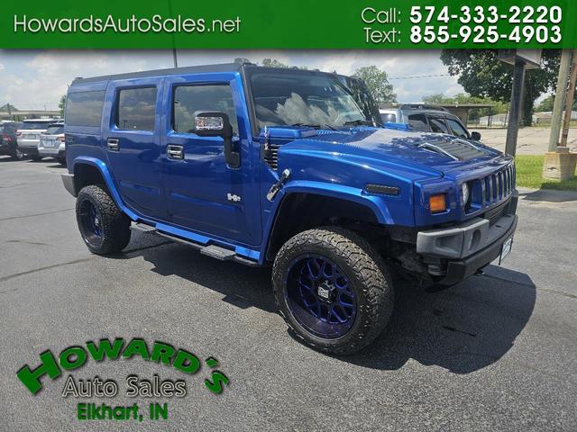 Blue 2006 Hummer H2 SUV / Crossover Four-Wheel Drive Automatic