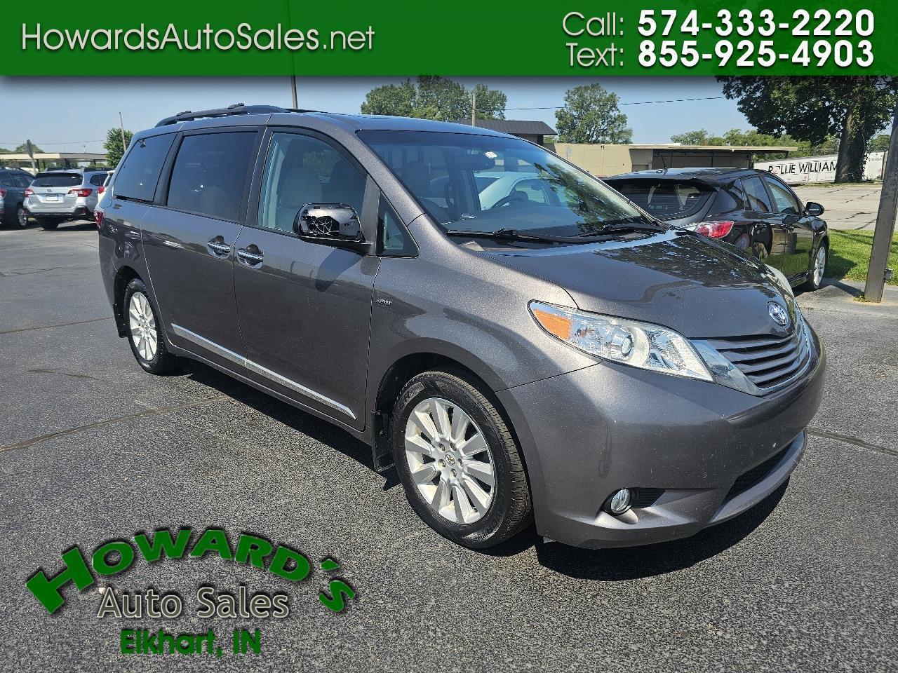 Toyota Sienna Limited AWD 7-Passenger V6 2016