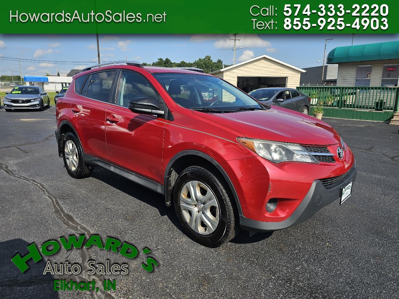 Toyota RAV4 LE AWD 2014