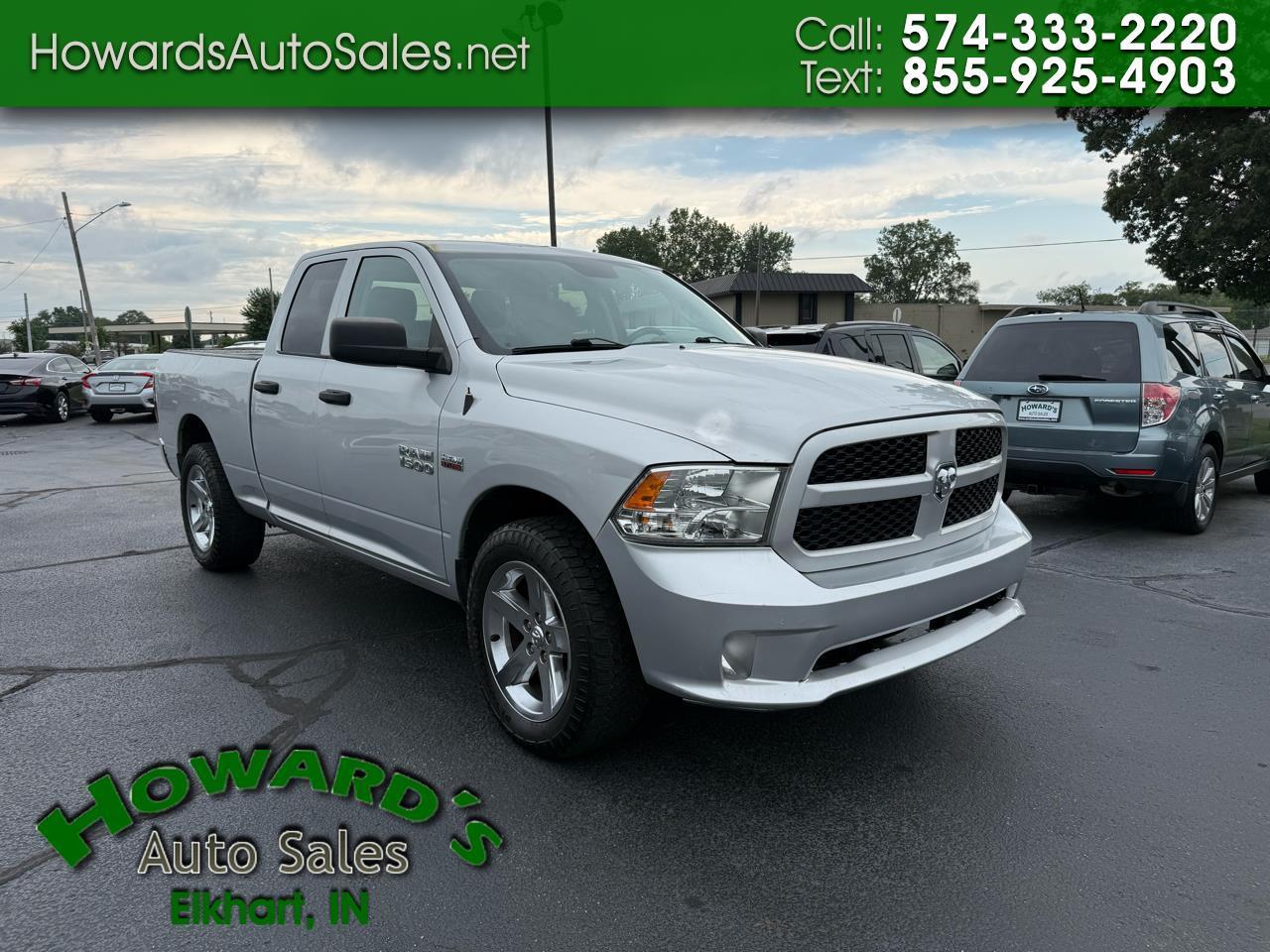 2018 RAM 1500 Tradesman Quad Cab 4WD
