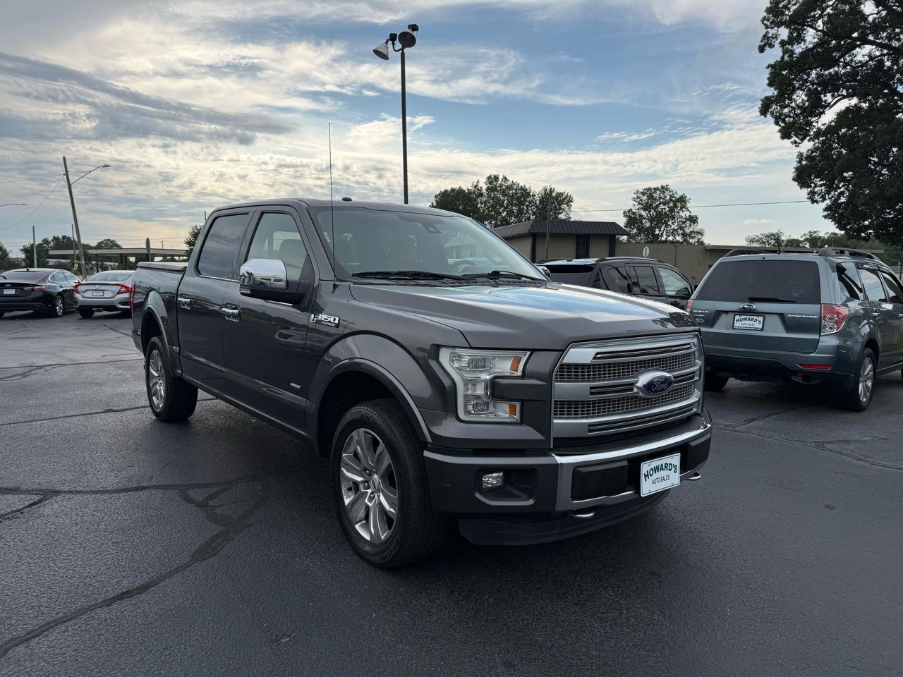 Ford F-150 Platinum SuperCrew 5.5-ft. Bed 4WD 2015
