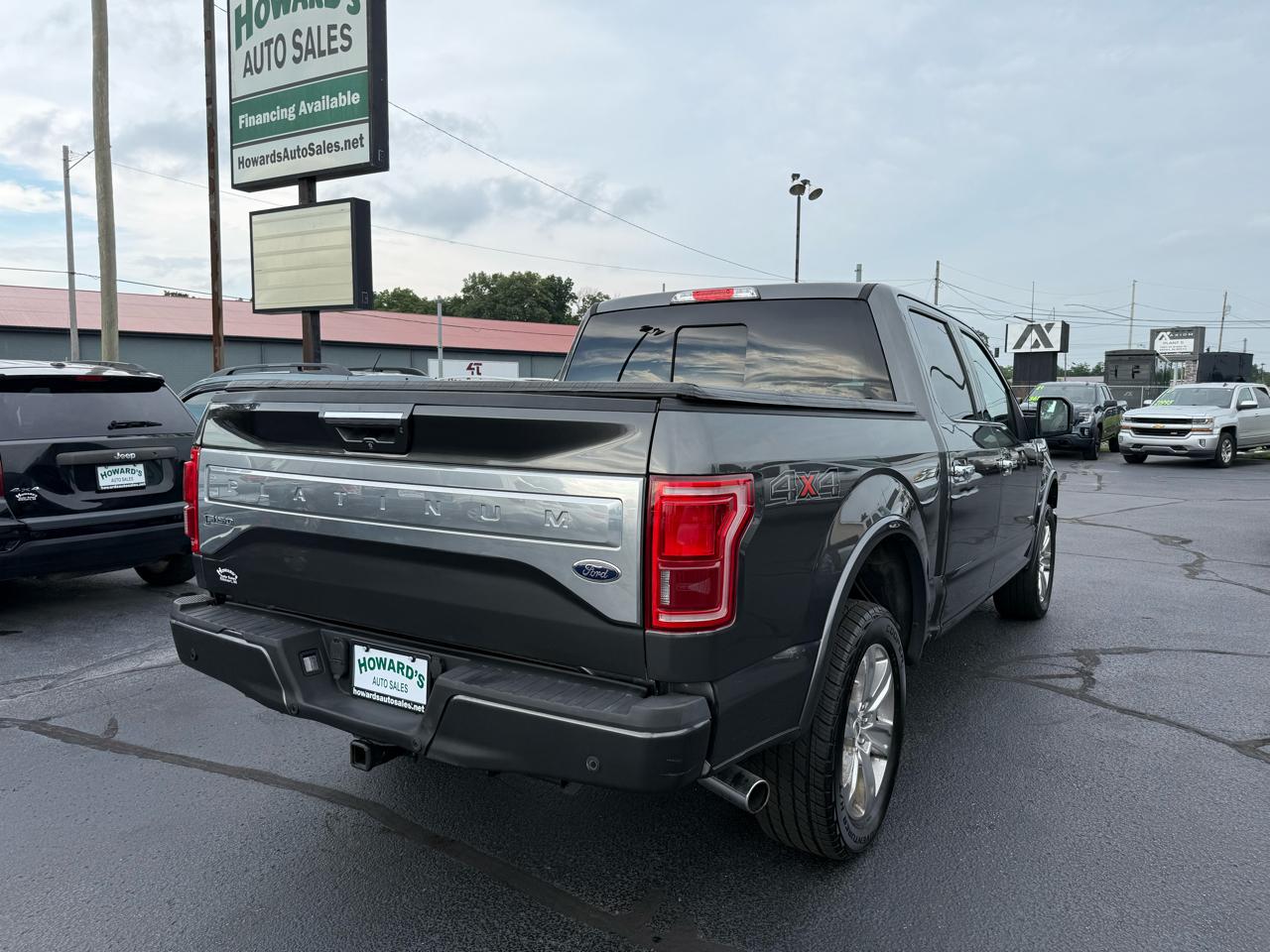 Ford F-150 Platinum SuperCrew 5.5-ft. Bed 4WD 2015
