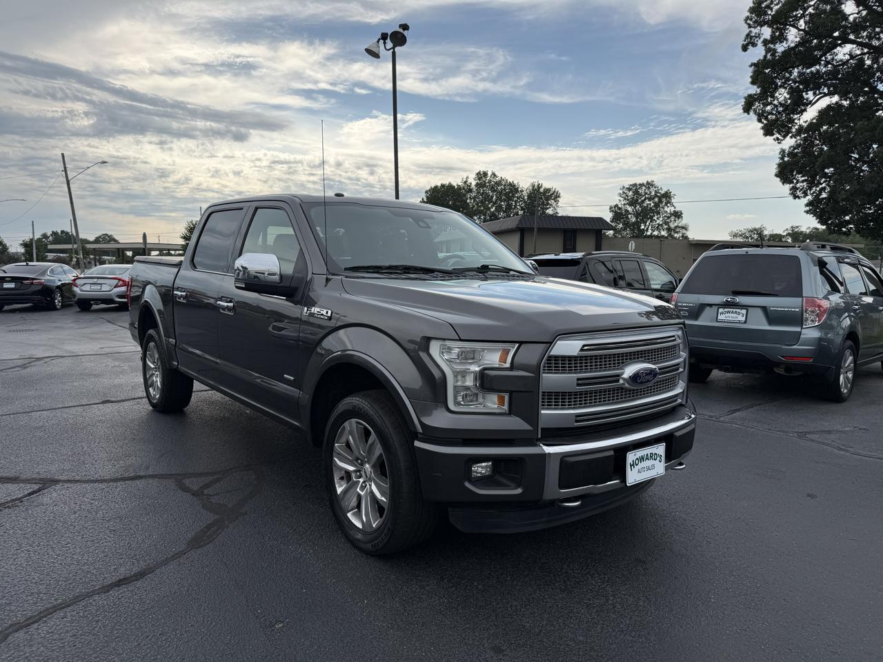 Ford F-150 Platinum SuperCrew 5.5-ft. Bed 4WD 2015