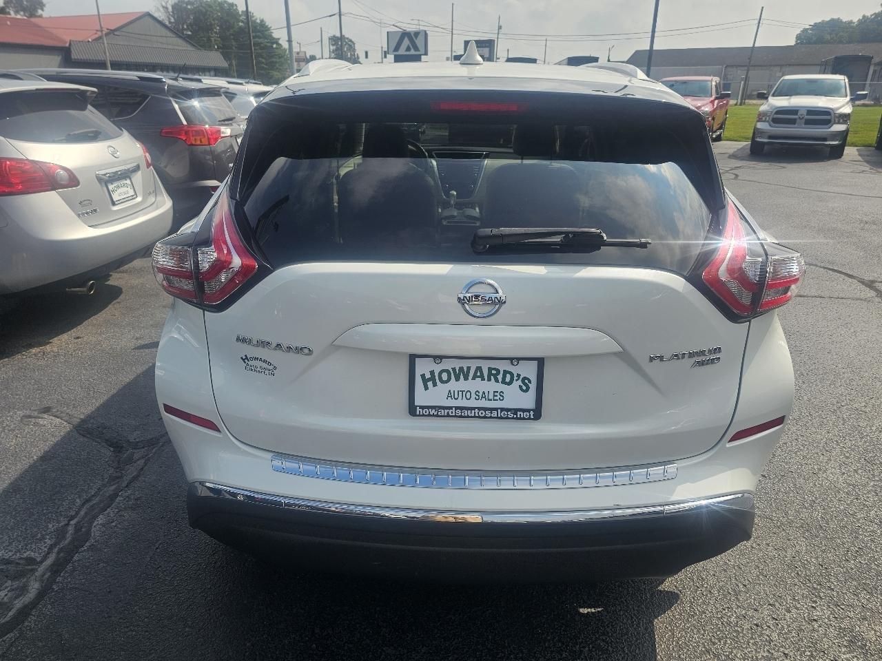 Nissan Murano Platinum AWD 2017
