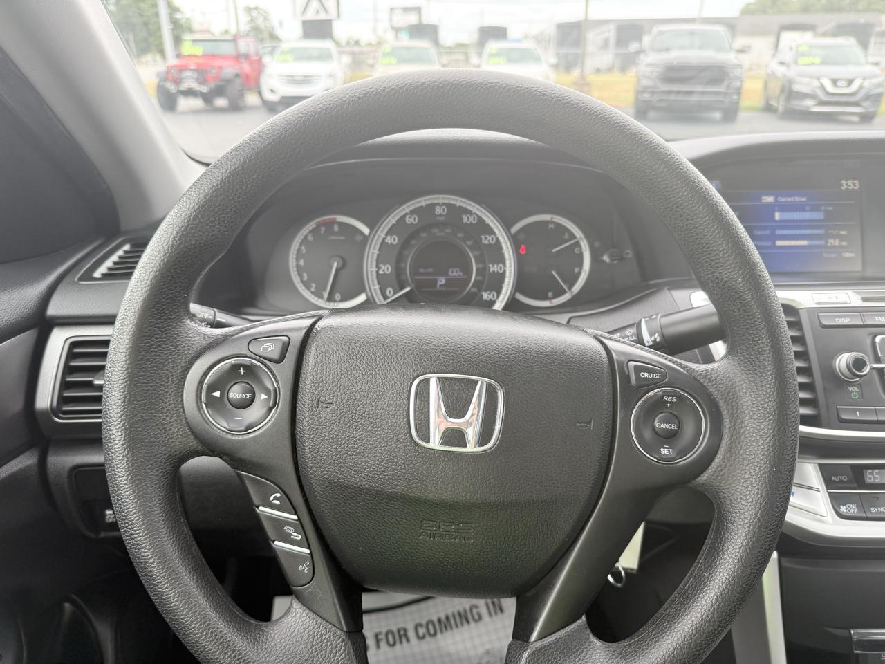 Honda Accord LX Sedan CVT 2015