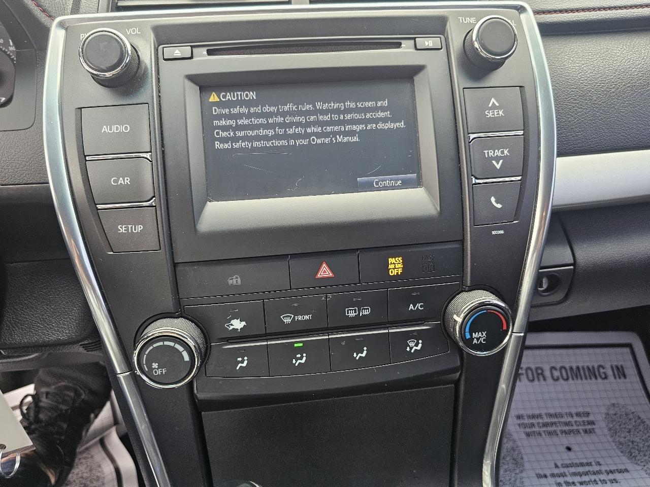 Toyota Camry SE 2015