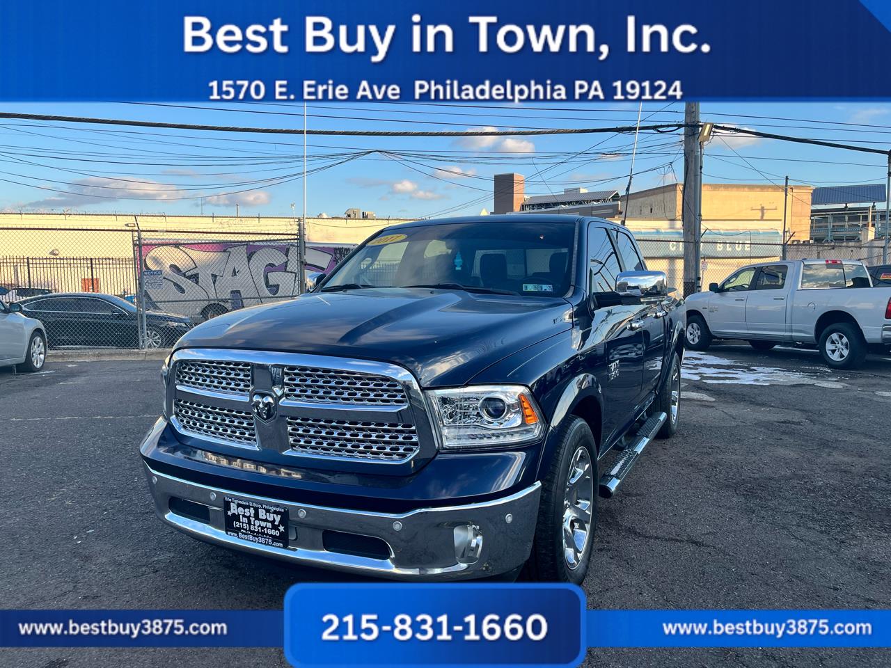 2017 RAM 1500 Laramie Pickup 4D 5 1/2 ft