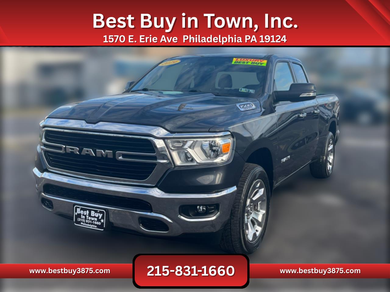 2019 RAM Ram 1500 Pickup Big Horn/Lone Star