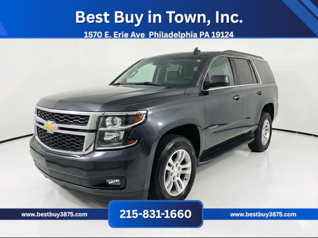 2017 Chevrolet Tahoe LT Sport Utility 4D