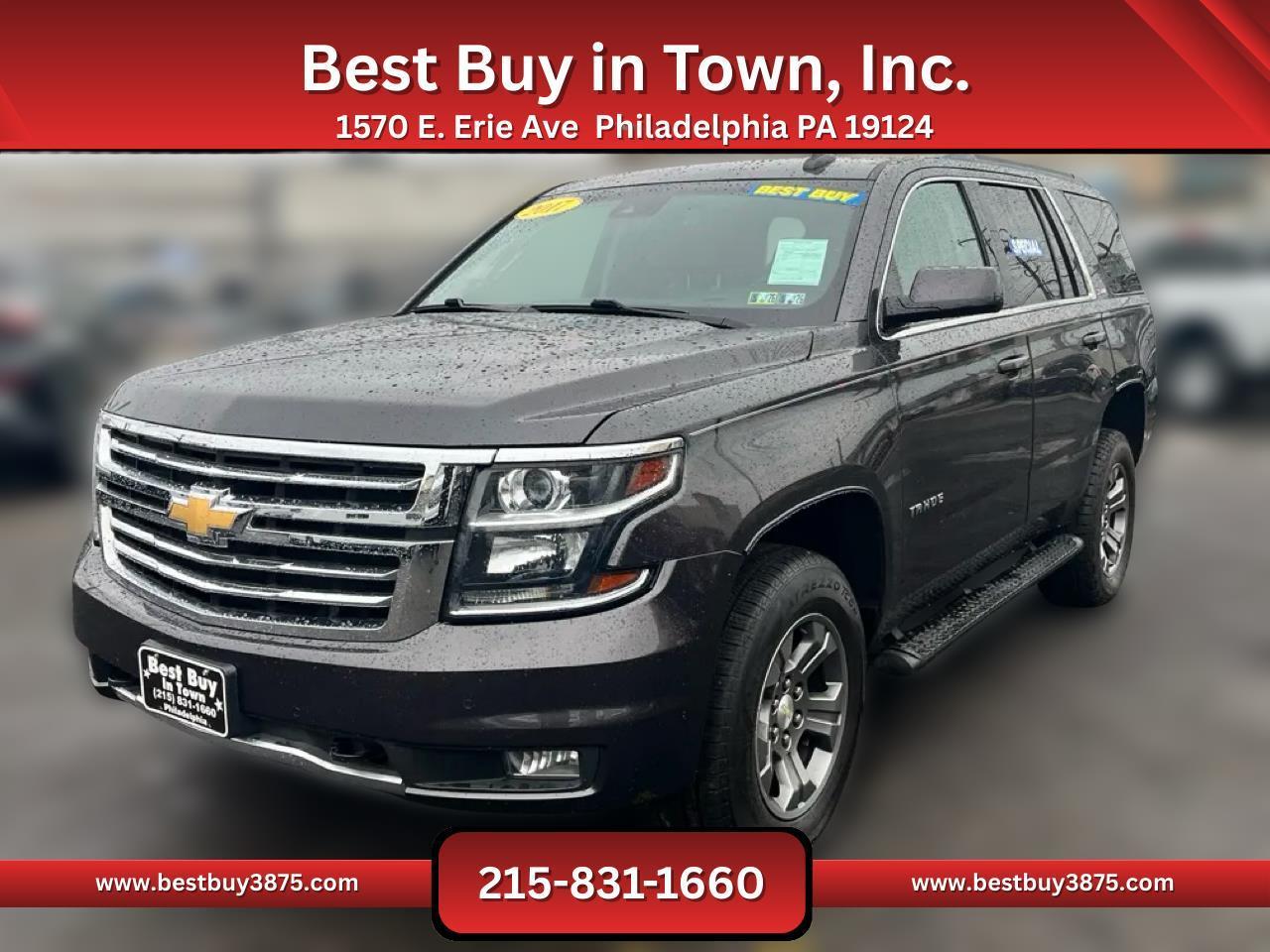 2017 Chevrolet Tahoe LT Sport Utility 4D