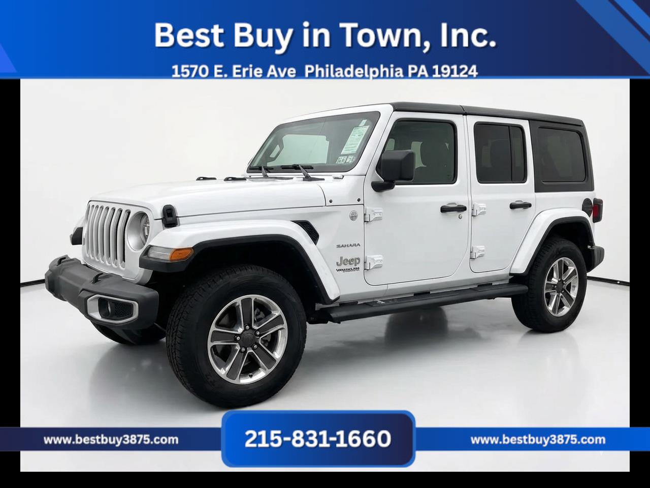 2021 Jeep Wrangler Sahara Sport Utility 4D