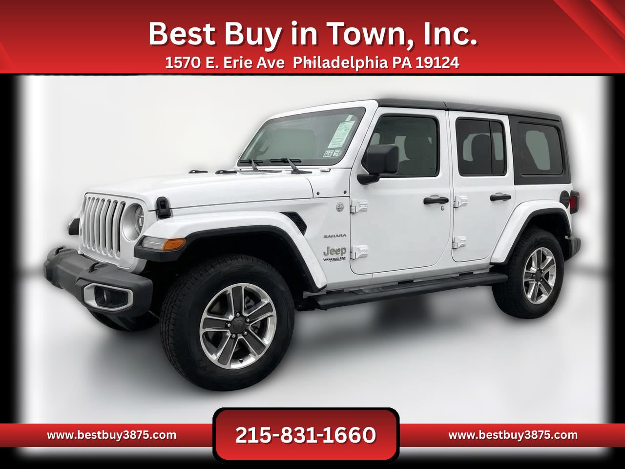 2021 Jeep Wrangler Sahara Sport Utility 4D