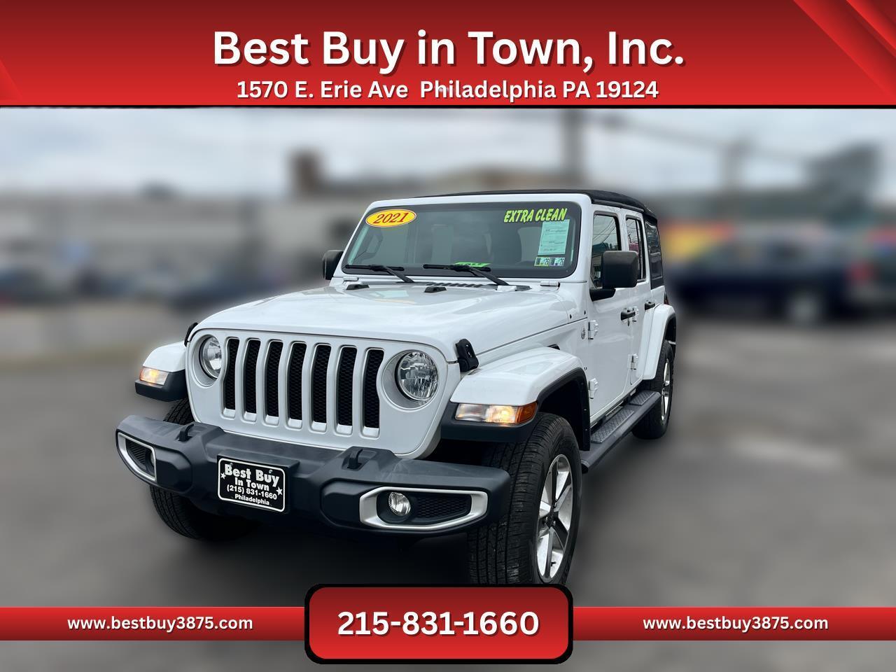 2021 Jeep Wrangler Sahara Sport Utility 4D