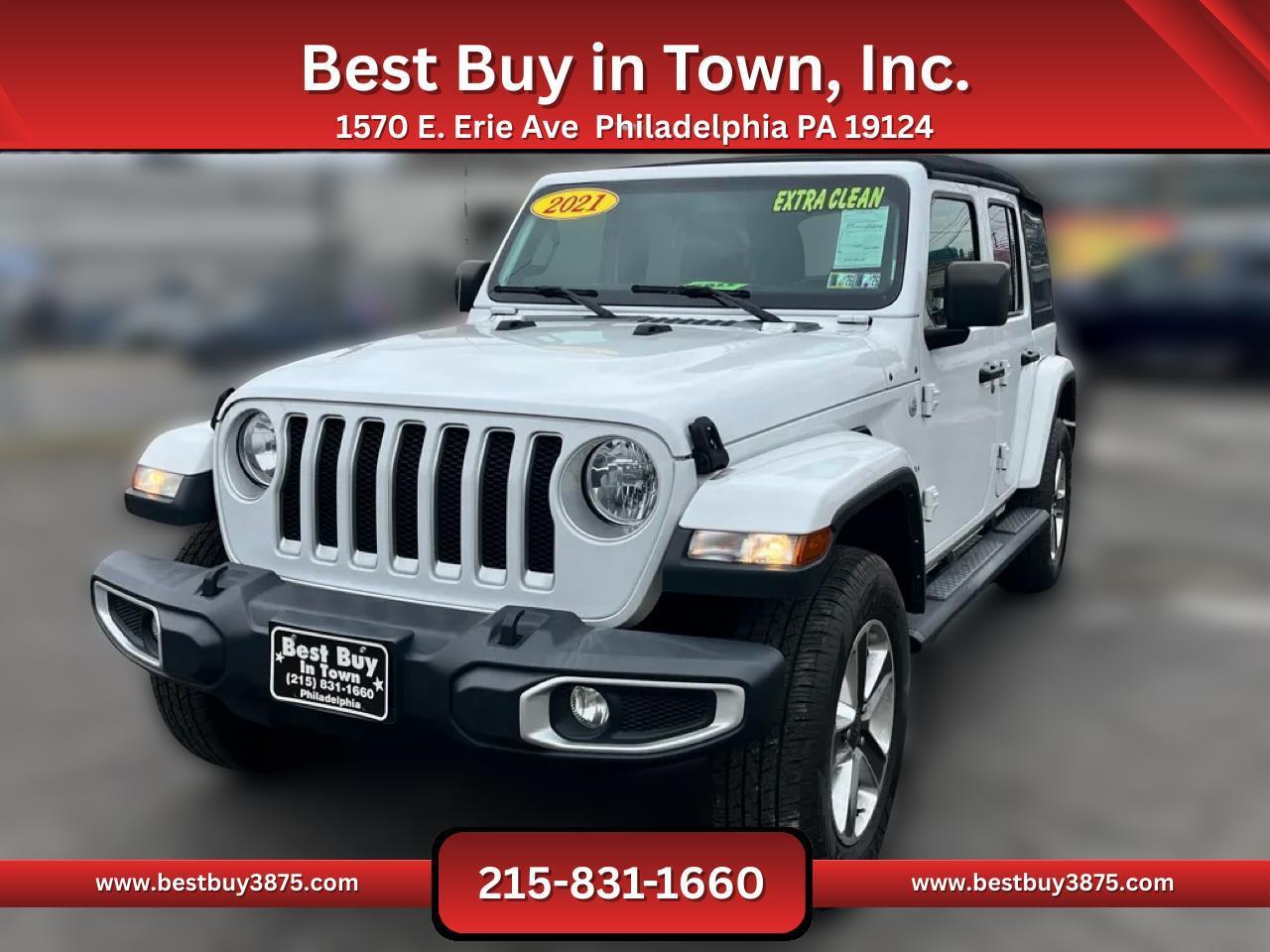 2021 Jeep Wrangler Sahara Sport Utility 4D