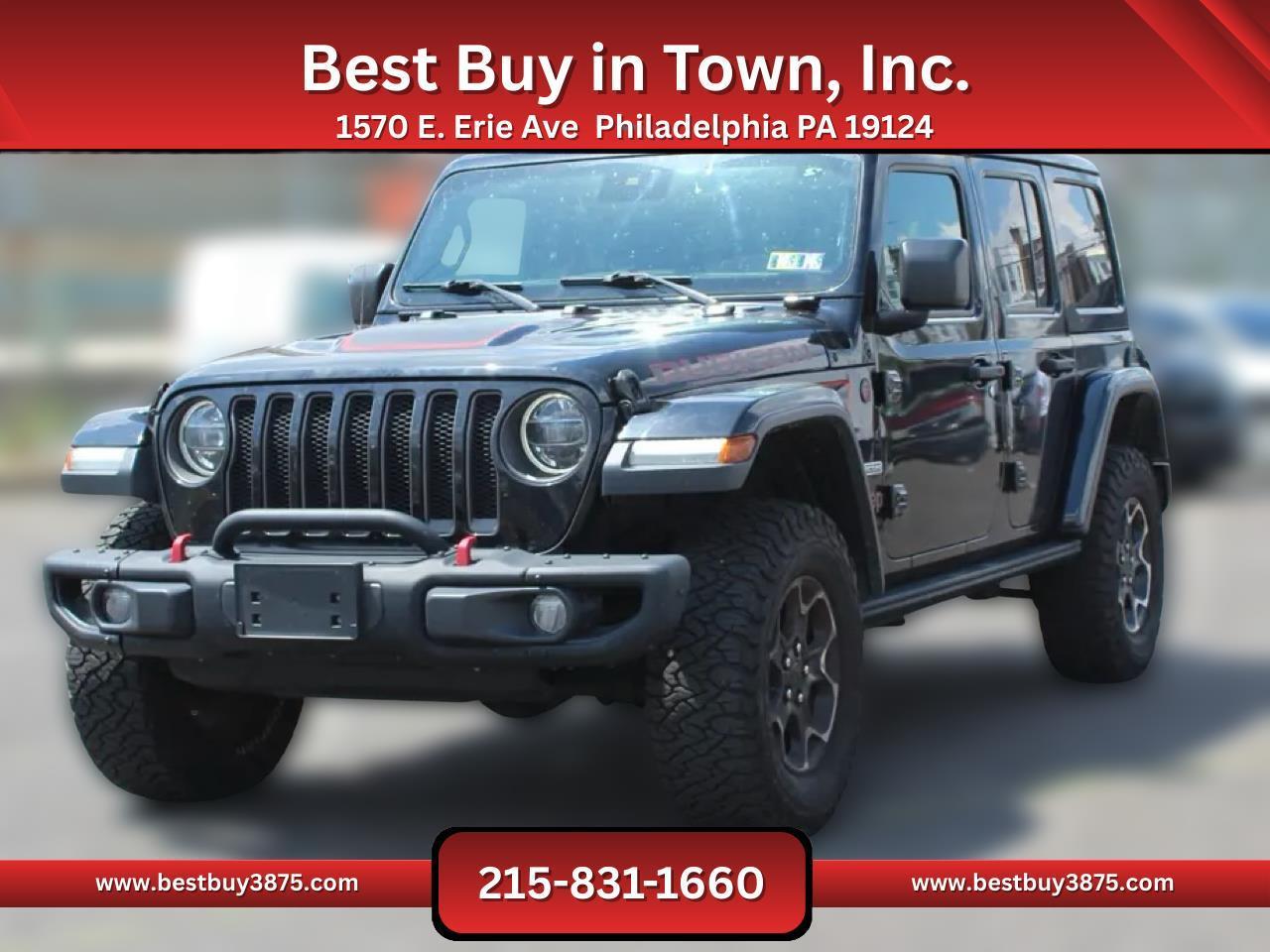2020 Jeep Wrangler Unlimited Recon Sport Utility 4D