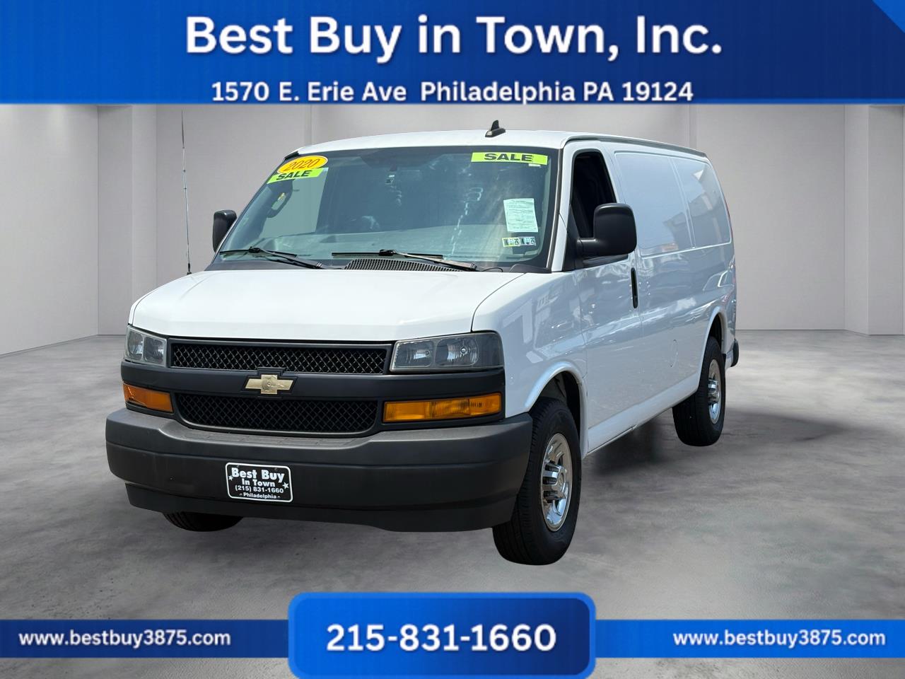 2020 Chevrolet Express Cargo Van Regular Van 3D