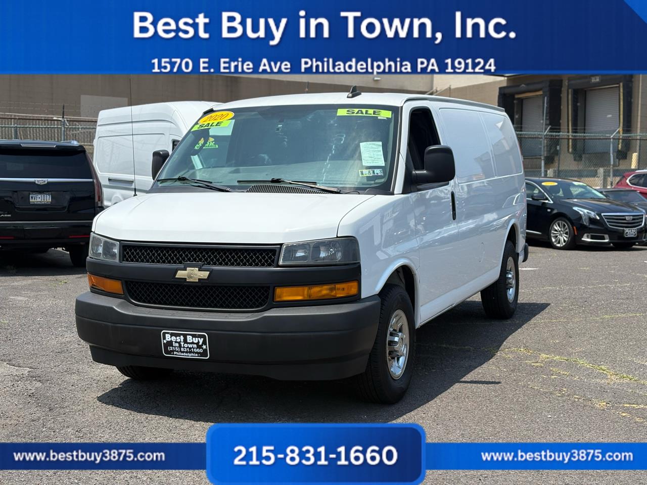 2020 Chevrolet Express Cargo Van Regular Van 3D