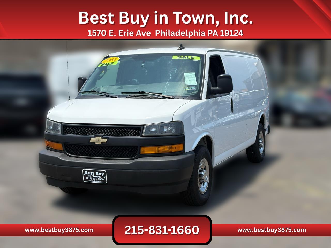 2020 Chevrolet Express Cargo 3500 RWD