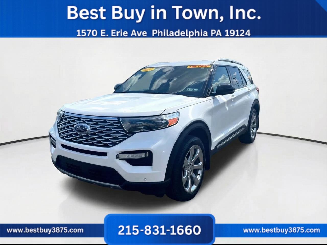 2020 Ford Explorer Platinum Sport Utility 4D