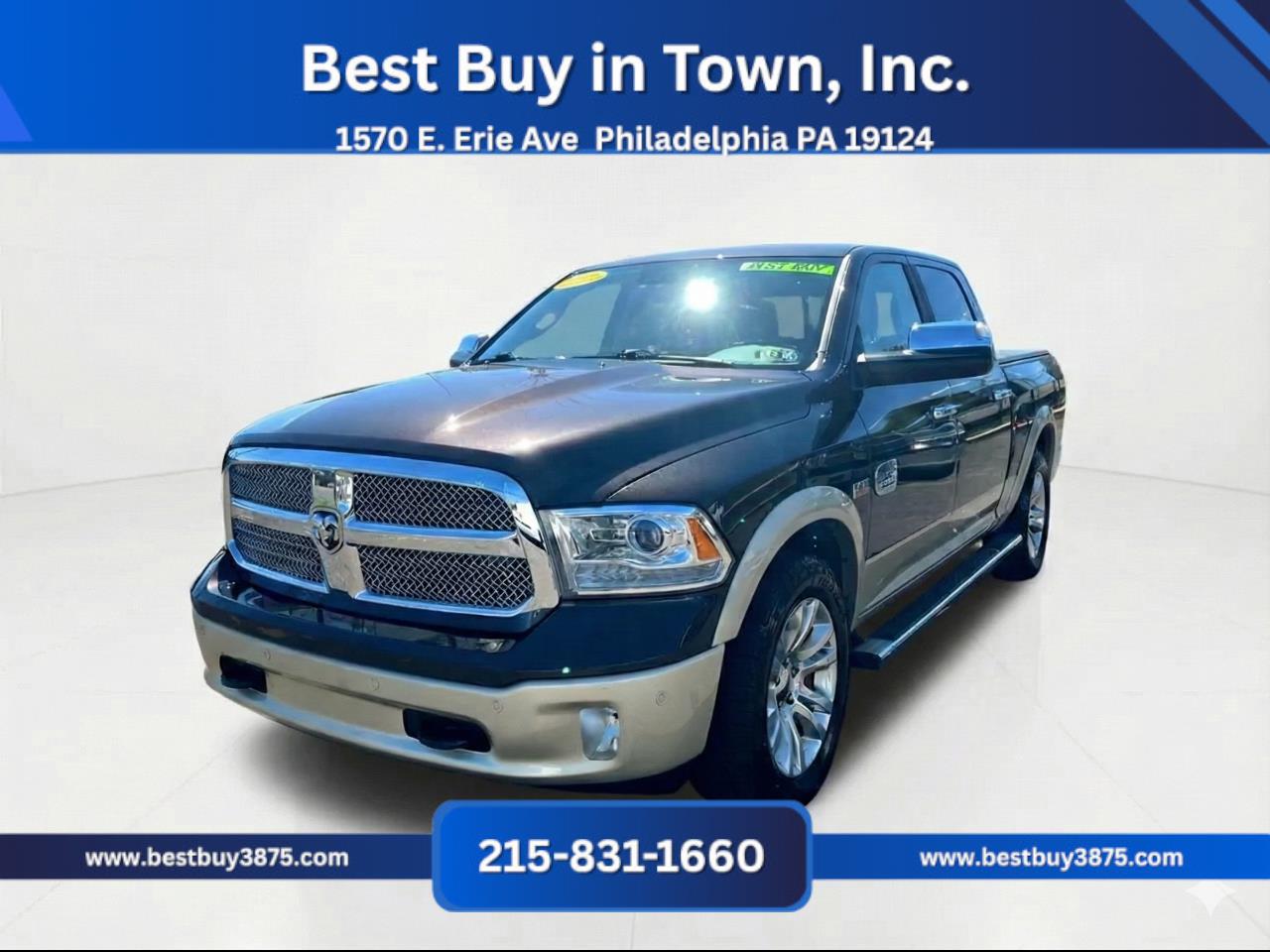 2017 RAM 1500 Laramie Longhorn Pickup 4D 5 1/2 ft