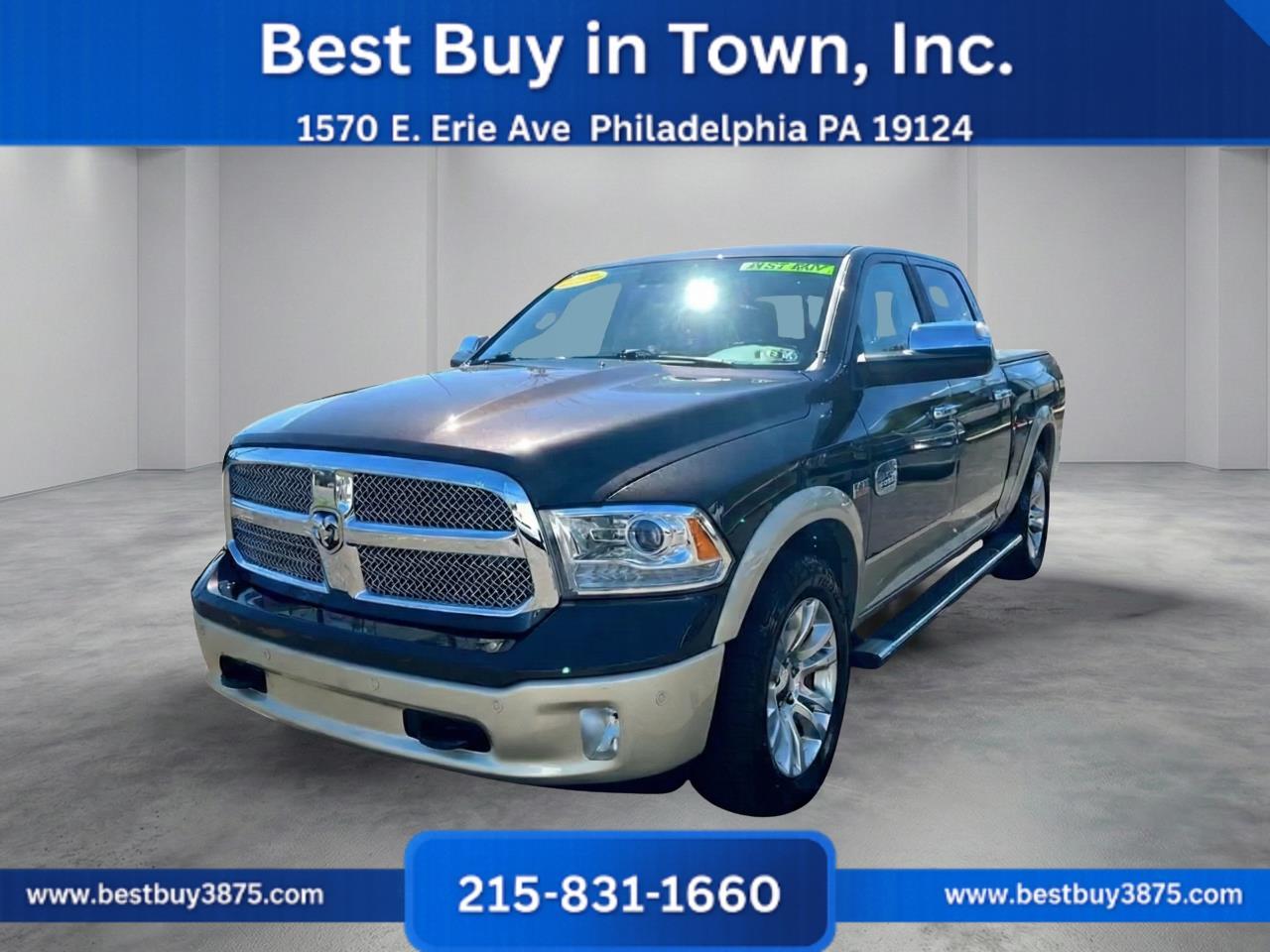 2017 RAM 1500 Laramie Longhorn Pickup 4D 5 1/2 ft