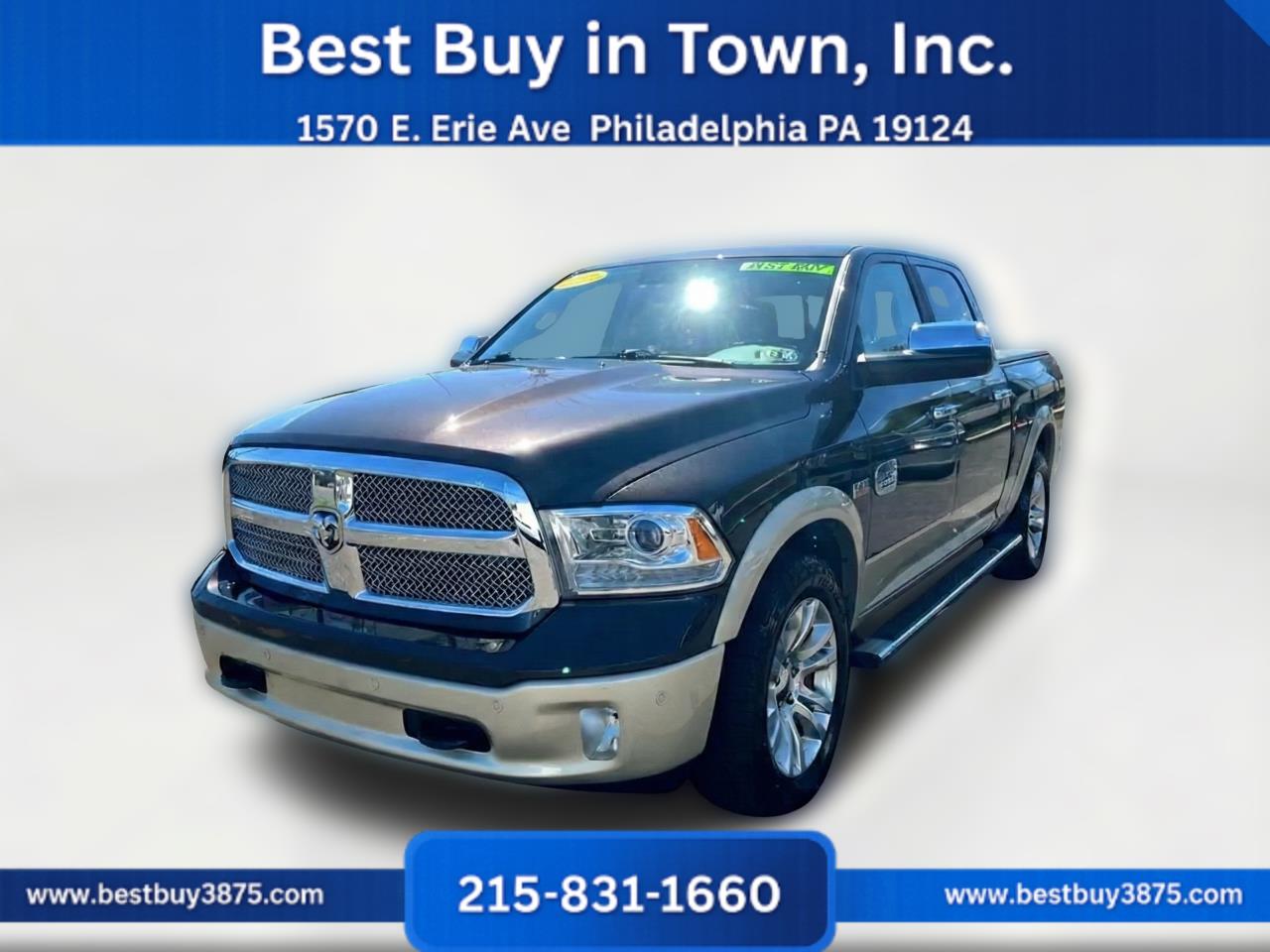2017 RAM 1500 Laramie Longhorn Pickup 4D 5 1/2 ft