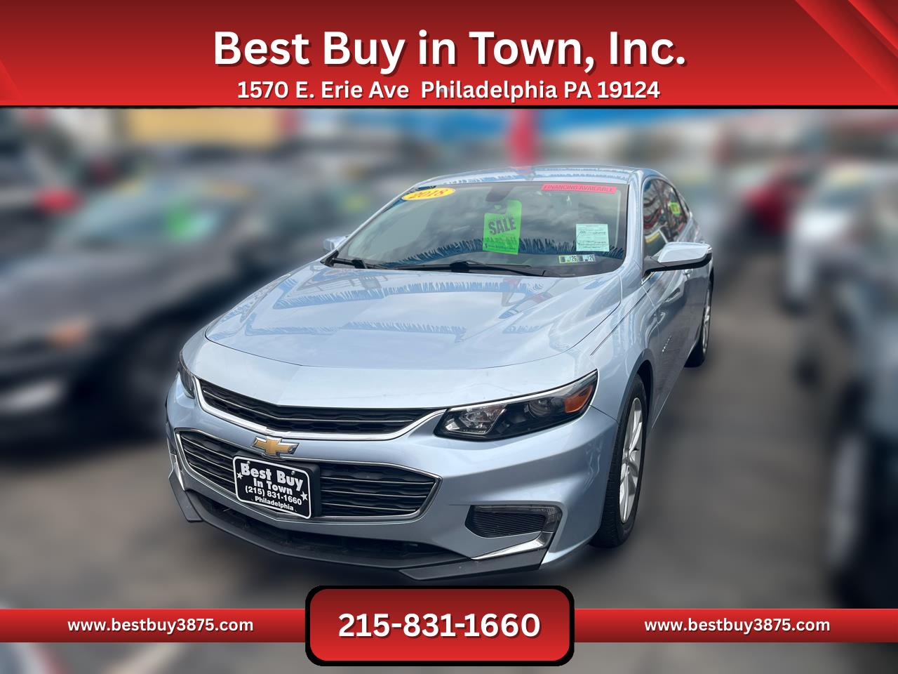 2018 Chevrolet Malibu LT FWD