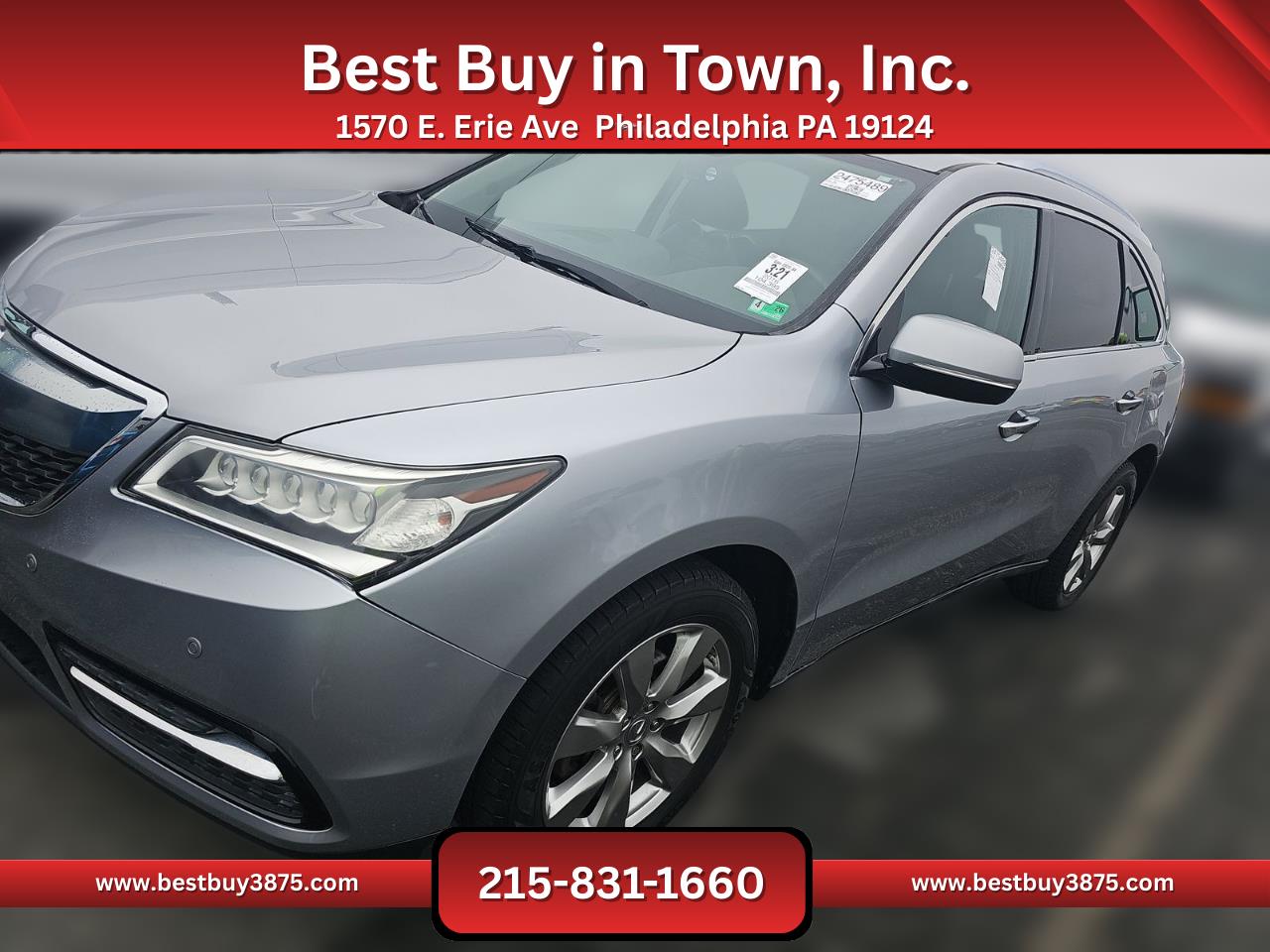 2016 Acura MDX Advance Package