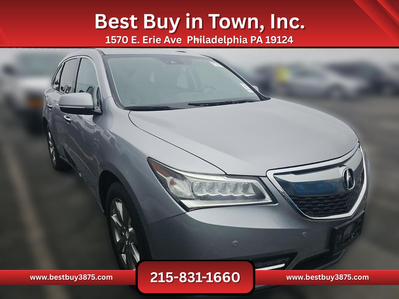 2016 Acura MDX Advance Package