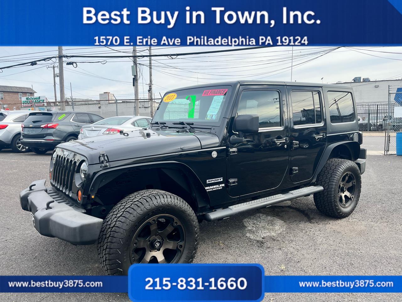 2013 Jeep Wrangler Unlimited Sport 4WD