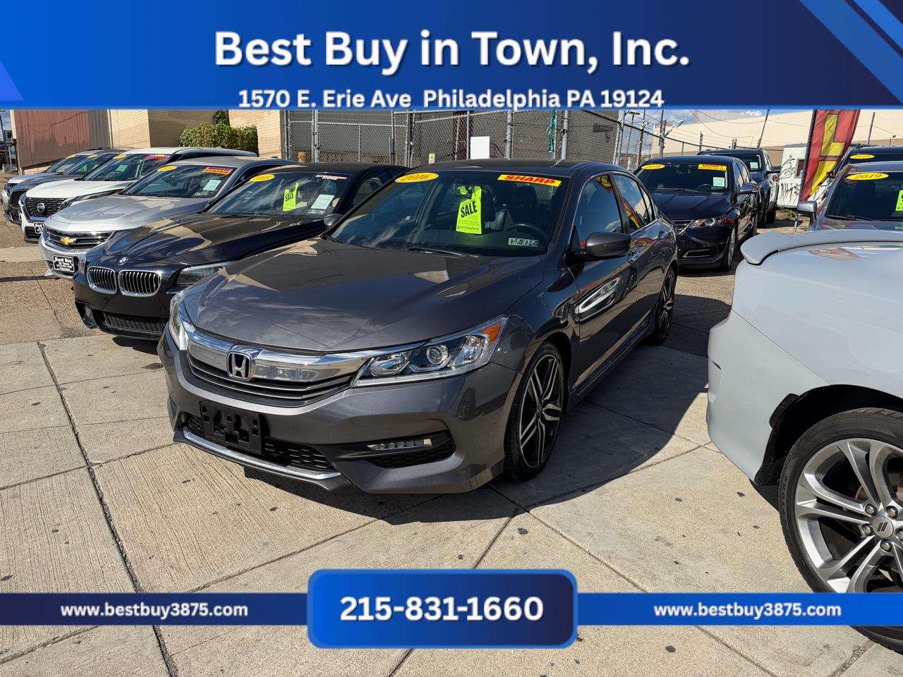 2016 Honda Accord Sedan Sport Sedan 4D