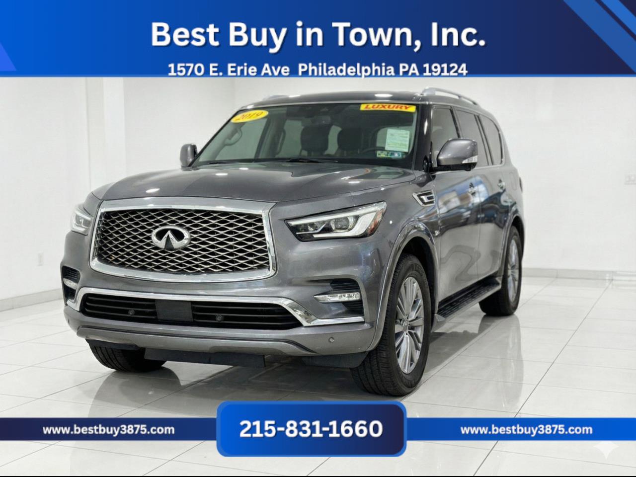 2019 Infiniti QX80 LUXE Sport Utility 4D