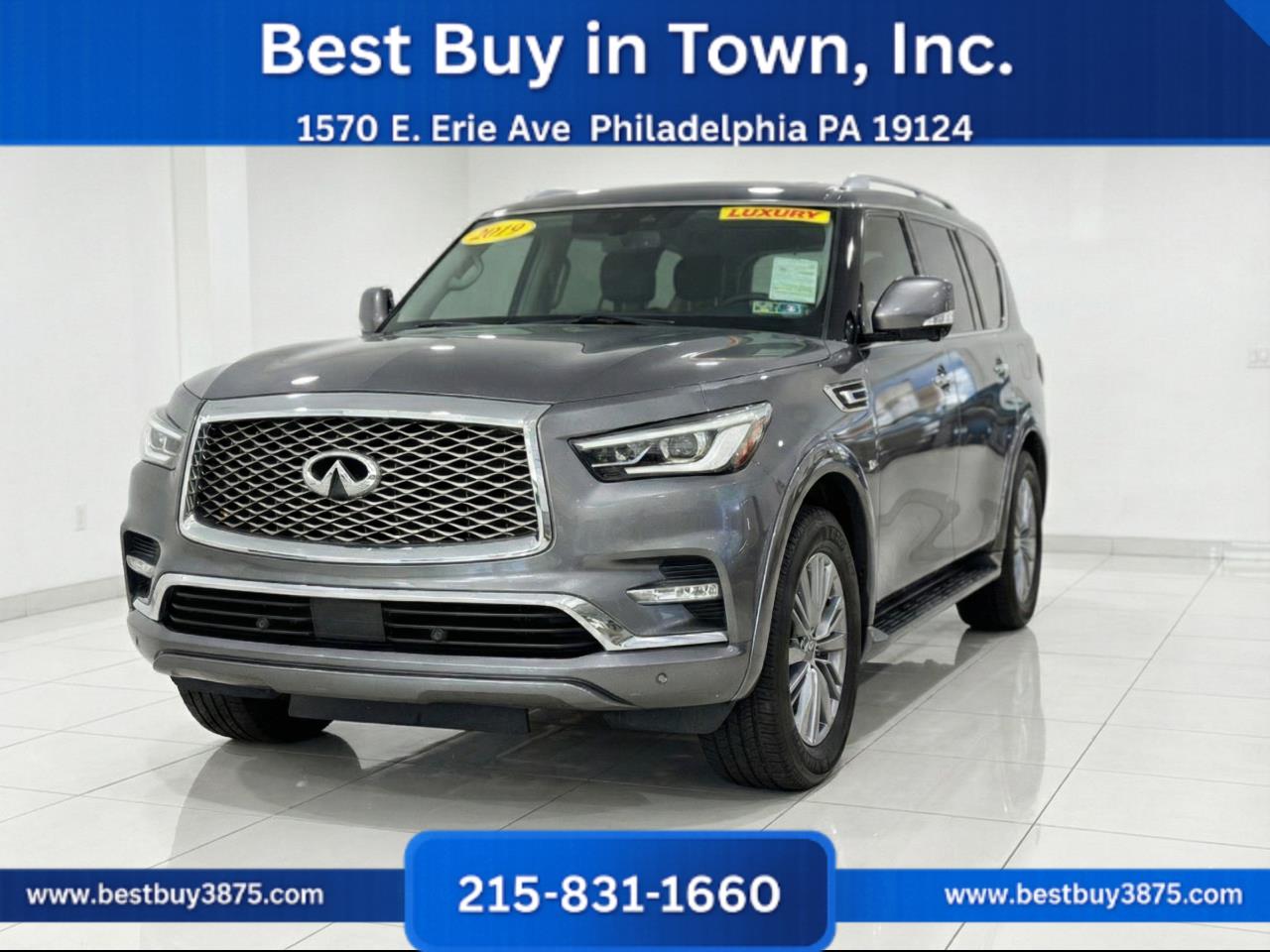 2019 Infiniti QX80 LUXE Sport Utility 4D