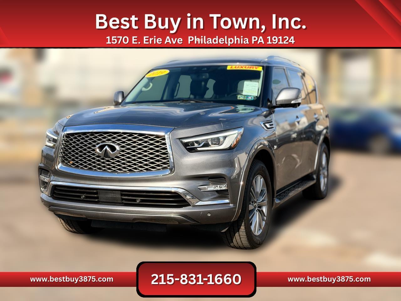 2019 Infiniti QX80 LUXE Sport Utility 4D