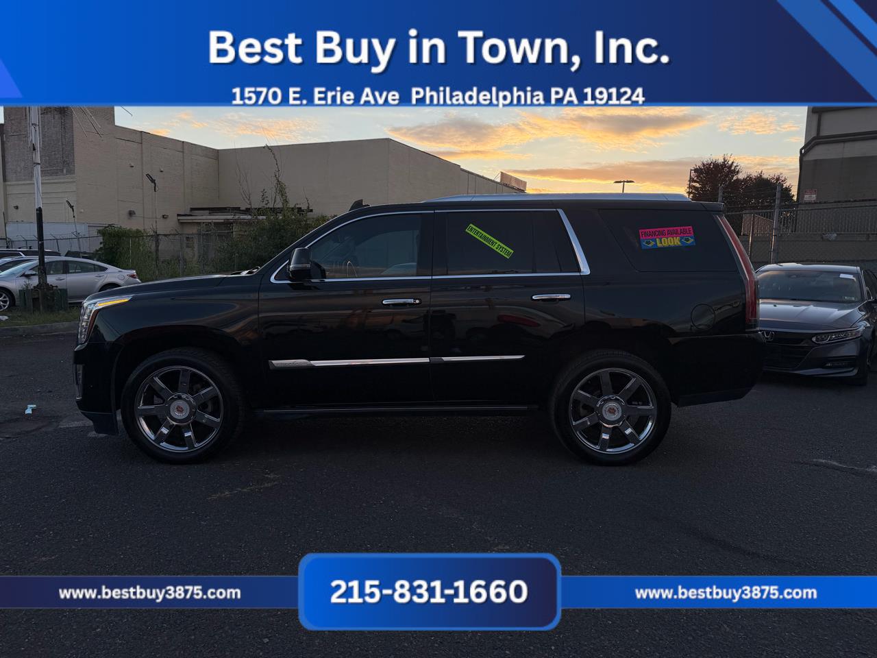2017 Cadillac Escalade Premium Luxury Sport Utility 4D