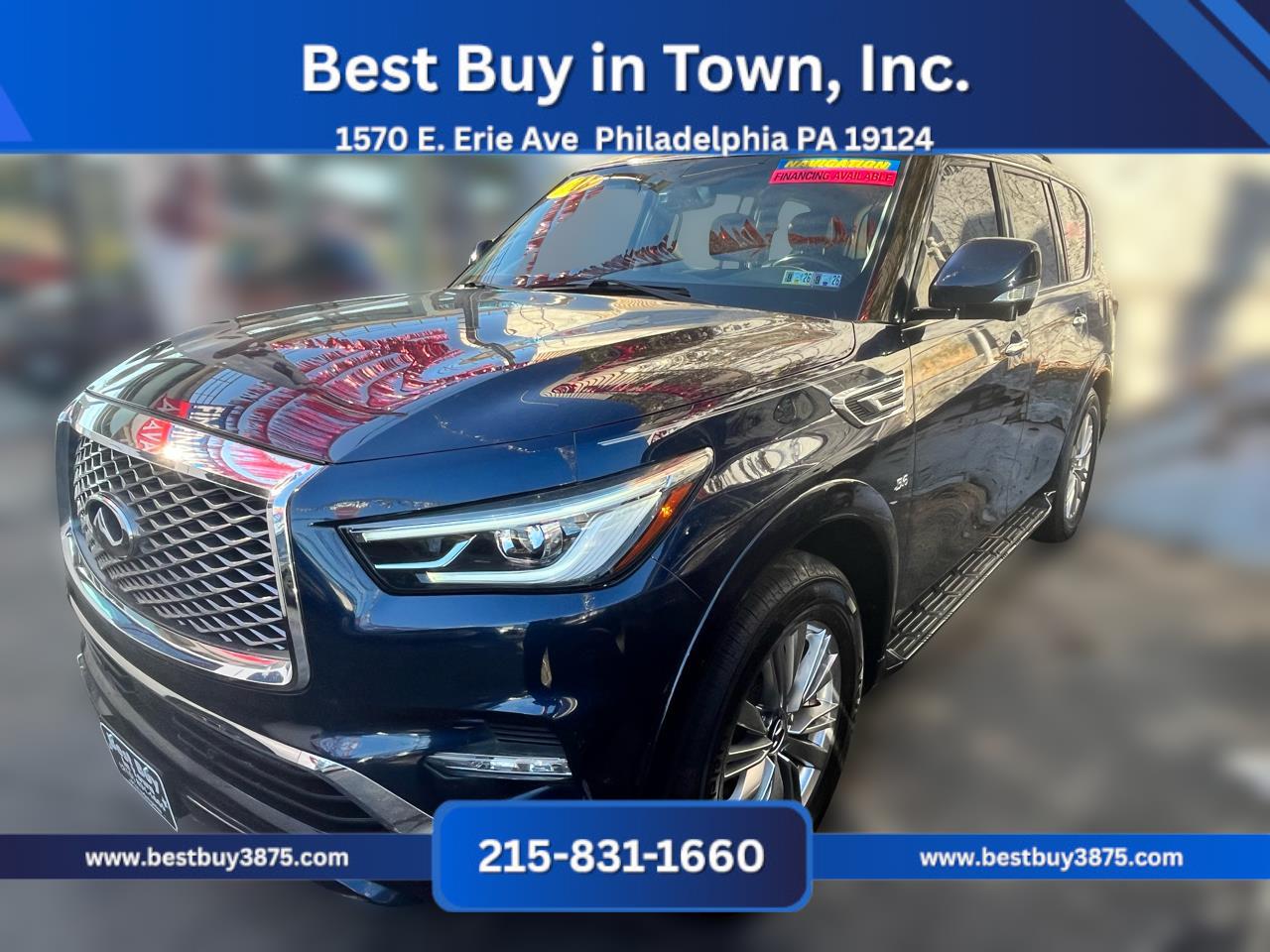 2018 INFINITI QX80 RWD