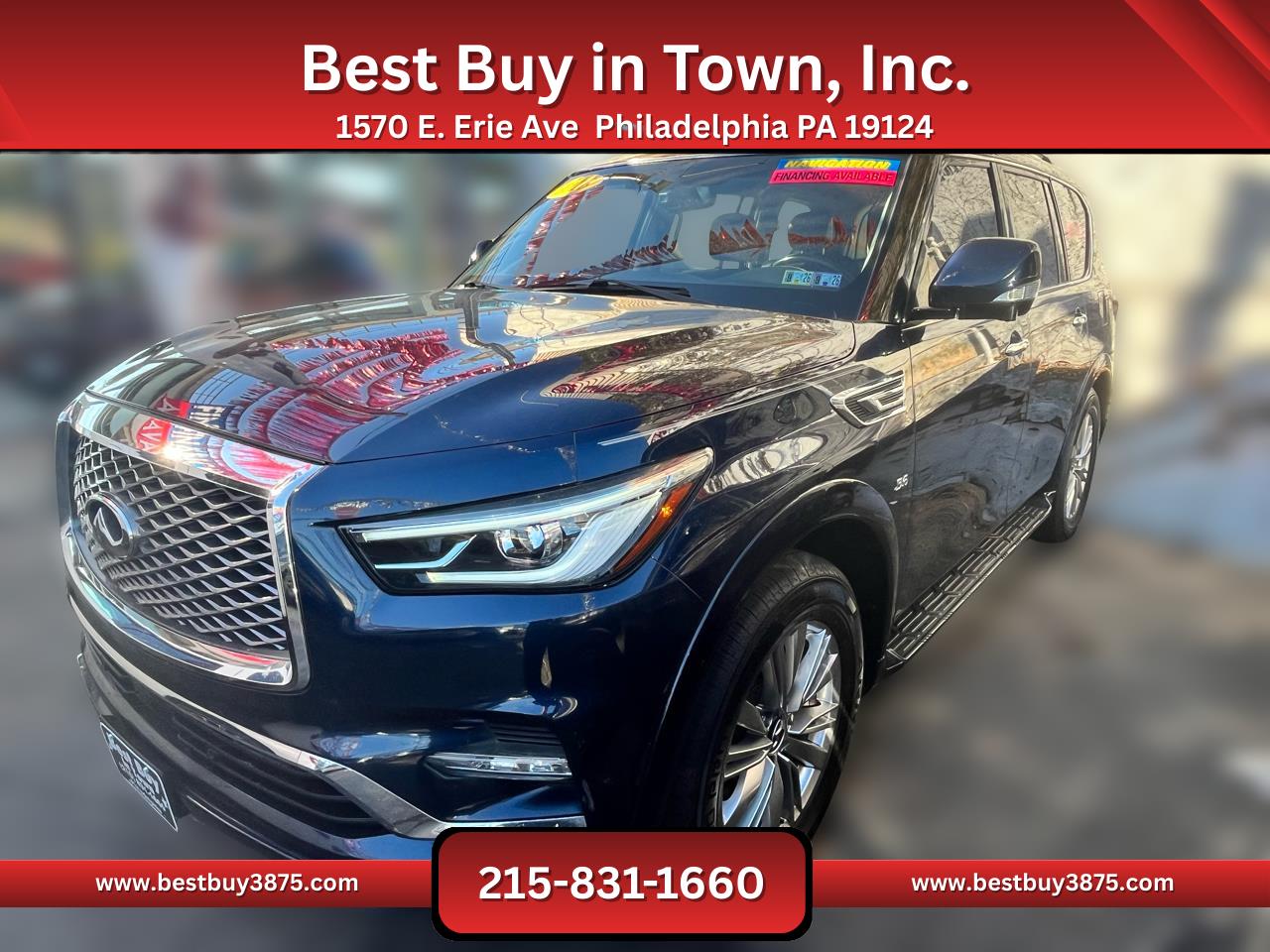 2018 INFINITI QX80 RWD