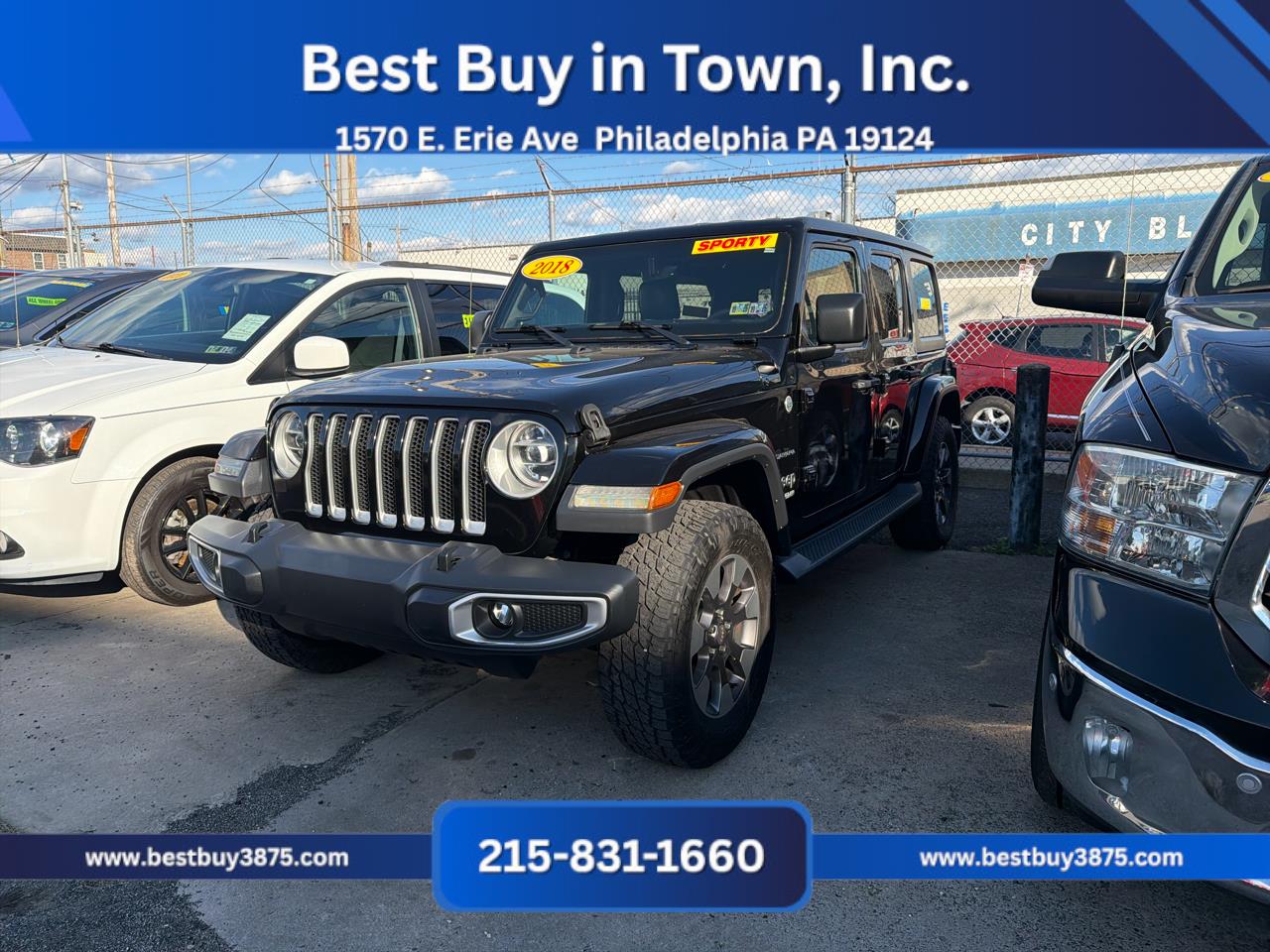 2018 Jeep Wrangler Unlimited All New Sahara Sport Utility 4D