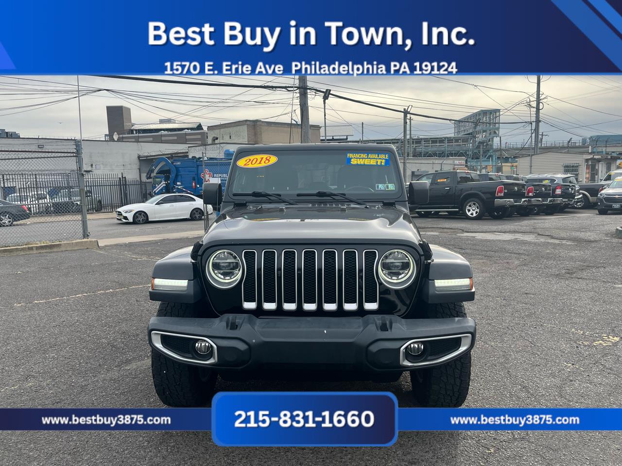 2018 Jeep Wrangler Unlimited All New Sahara Sport Utility 4D