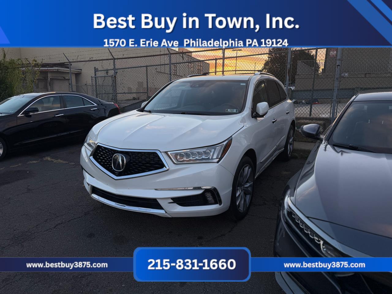 2019 Acura MDX SH-AWD w/Advance Pkg Sport Utility 4D