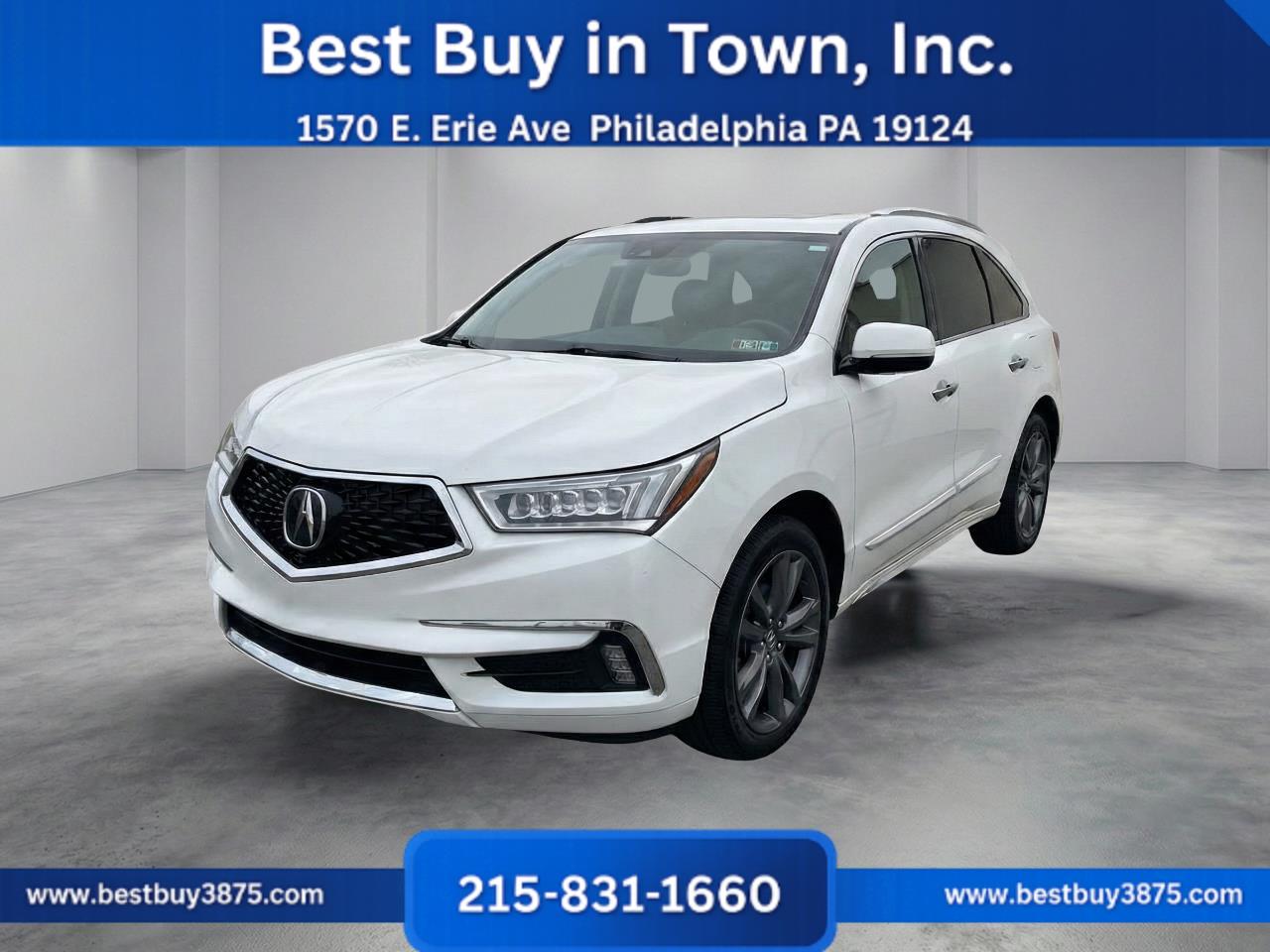 2019 Acura MDX SH-AWD w/Advance Pkg Sport Utility 4D