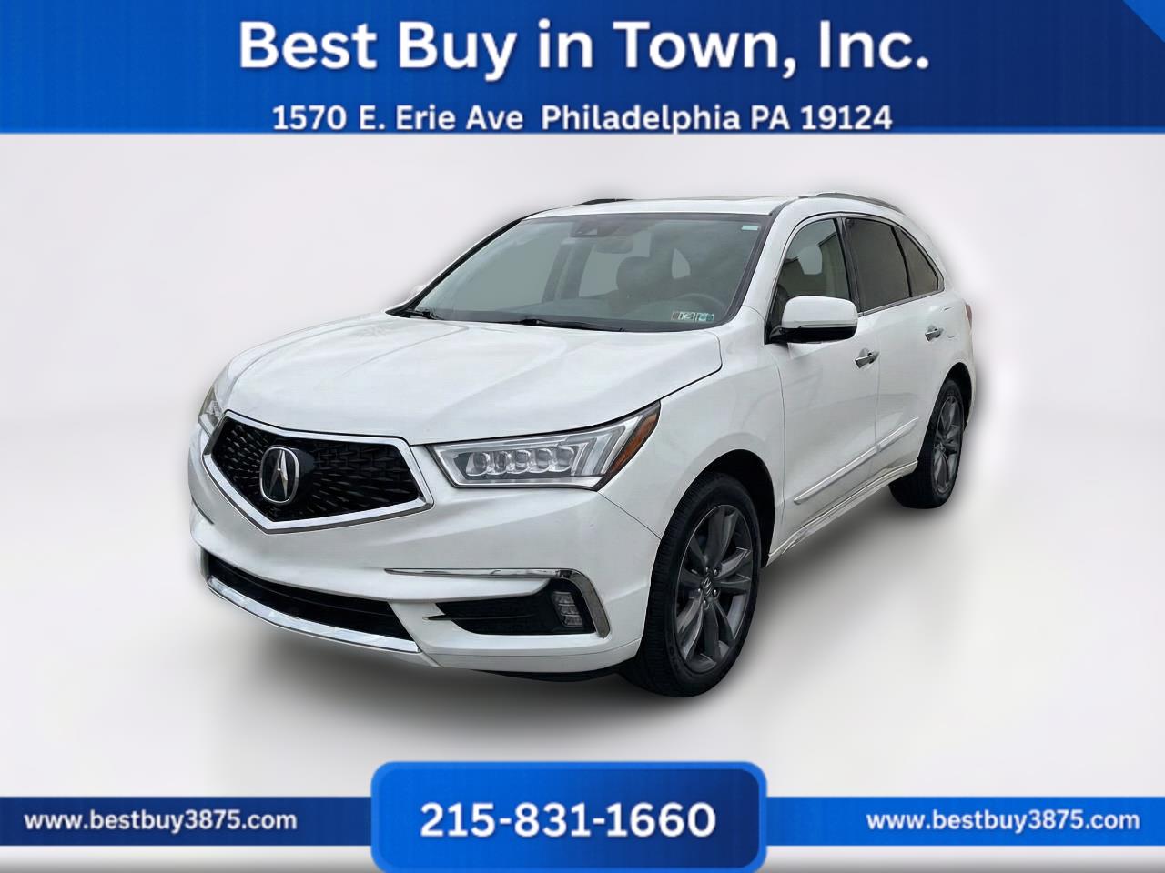 2019 Acura MDX SH-AWD w/Advance Pkg Sport Utility 4D