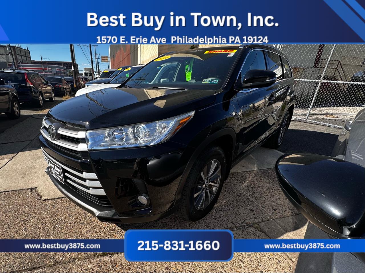 2019 Toyota Highlander XLE Sport Utility 4D