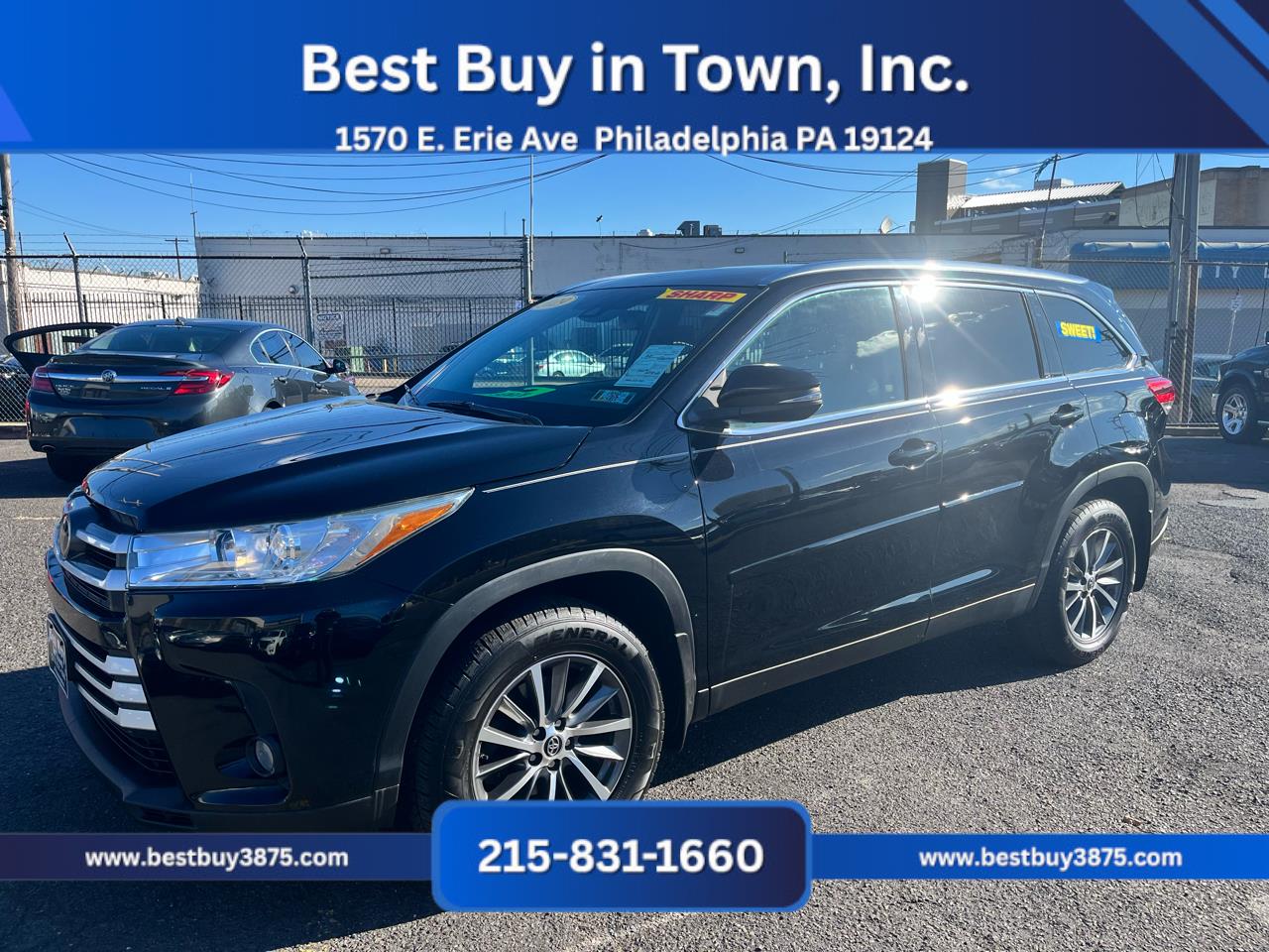 2019 Toyota Highlander XLE Sport Utility 4D