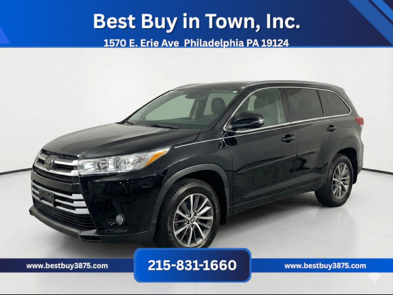 2019 Toyota Highlander XLE Sport Utility 4D