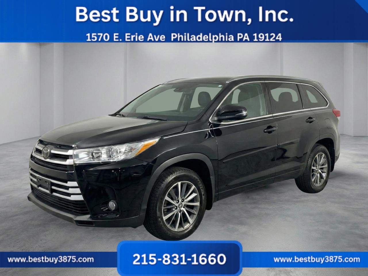 2019 Toyota Highlander XLE Sport Utility 4D