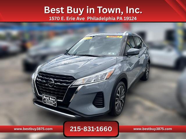 Gray 2021 Nissan Kicks SUV / Crossover Front-Wheel Drive Continuously Variable Transmission