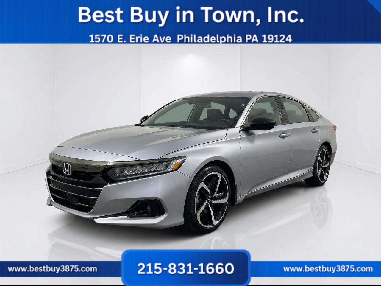 2022 Honda Accord Sedan Sport Sedan 4D