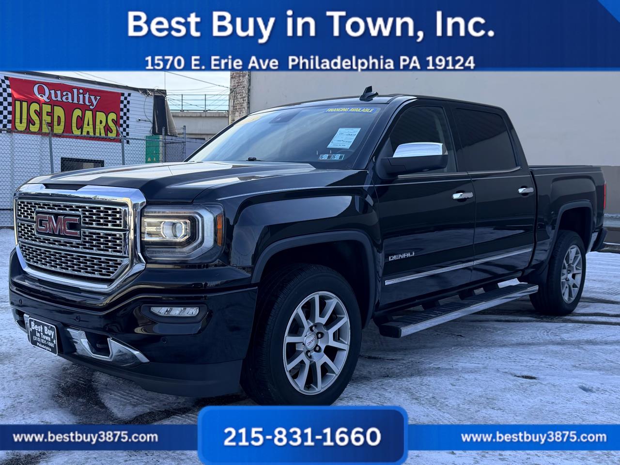 2018 GMC Sierra 1500 Denali Pickup 4D 6 1/2 ft